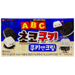 빠르미쇼핑 롯데 ABC 초코쿠키 쿠키앤크림 43g 박스 스낵 쿠키 비스킷 과자 간식 : 빠르미쇼핑