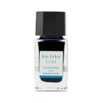 파일럿 이로시즈쿠 미니 병입 만년필 잉크 쿠자쿠 15ml 병 INK-15-KJ 일본 수입, 한자 러브 스티커 포함 (INK-15ML) : 하늘하늘몰