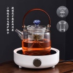 봉마켓 인덕션 캠핑 티포트 하이라이트 전기 일롱 다도 나무뚜껑주전자 1구 티워머 신우제량주전자 1L 이상 : 봉마켓1