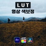 영상 색보정 LUT 프리미어 프로, 파이널 컷 프로, 다빈치 리졸브 : ccmmjj