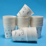 고급형 종이컵 튼튼한 킹 종이컵 1000개 184ml : Happyday77