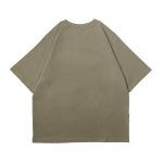 100% 코튼 반팔 티셔츠 남성 여름 2025 새로운 라운드 넥 솔리드 컬러 루즈하고 다재다능한 캐주얼 반소매상의 : 웅스유니버스