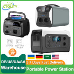 전원 발전소 순수 공급 에너지 가정용 1000WH 장치 사인파 태양광 발전기 6WH 배터 AP400 500W EU 220V : 패션몰라이프