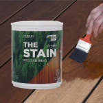 노루표 투명 데크오일스테인 색상칠하기 목재 원목 방부목오일스텐 방부목페인트 니스칠 나무방수 : 곰돌이마켓