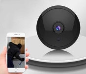 초소형 초미니무선카메라 강아지 거실 방범용 펫 CCTV 4K 초미니 홈캠 실내 : 온정상사