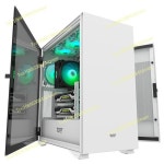 Darkflash DLX22 ATX PC 케이스 게임용 컴퓨터 특허 받은 강화 유리 사이드 , 미드 데스크탑 타워 : 고대리몰