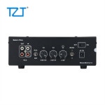TZT MIC-73 음성 제어 광장 아날로그 VU 미터 와이어  알루미늄 합금 패널  LED 따뜻한 백라이트 실버/블랙 : 고대리몰