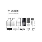 골프수납선반 진열 디스플레이 랙 골프채정리 검은색-스타일 1 바퀴가 달린 : 글로벌게이트2