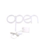 open 오픈 조명 레터링 led 네온사인 오픈등 매장 글씨 조명용 기판 네온 기본형 : 양천사장