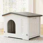 개집 야외 강아지집 실외 고양이 숨숨집 애견 하우스 길냥이급식소 : 누렁이 스토어