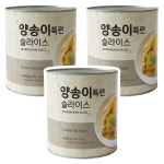 아워홈 양송이버섯 특편 슬라이스 2.84kg x 3개 : 에스플러스마켓