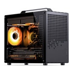 JONSBO Z20 휴대용 컴퓨터 케이스, MATX Mini-ITX 섀시 지지대 SFX/ATX 전원 공급 장치, C타입 Gen2 20L 미니 데스크탑 PC : 고대리몰