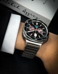 갤럭시워치 울트라 2 1 스트랩 S 티탄 브레이슬릿 47mm 티타늄 커스텀 호환 밴드 : 더블D