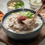 가마솥조리 진하고 구수한 돼지국밥 200gx5팩 5인분 외 얼큰국밥 얼큰내장탕 : 자연맛남