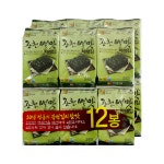 광천 별맛김 파래 도시락김 4g x 12봉 + 12봉 : 광천별맛김