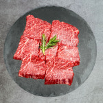 한우 1+ 원뿔 꽃등심 갈비 안심 살치 치마 양지 사태 소고기 모듬 구이용 스테이크 국거리 : 심송