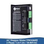LEADSHINE 스텝퍼 모터 컨트롤러용 2 상 드라이버 DMA860H 18-80VAC DC24-80V 60 86/110(NEMA23 34/42) : 신우유통551