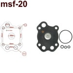 12V/24V/110V/220V 이중 흐름 솔레노이드 밸브 다이어프램 주유소 석유 장비 펌프 용  디스펜서 수리 키트 : 구매유통552