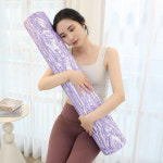 폼롤러 EVA 필라테스 요가 마사지 스트레칭 핑크 90x15cm : 온더어스