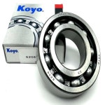 Koyo 6206 C3 볼 베어링 개방형 씰 없음 30x62x16mm : 이십칠플렉스