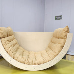 베베 몬테소리 클라이밍 숨숨집 동굴집 균형 원목 놀이 흔들 침대 : 스토어 더블링