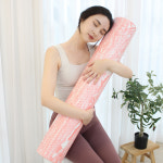 폼롤러 EVA 필라테스 요가 마사지 스트레칭 핑크 90x15cm : 온더어스