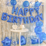 생일 파티 용품 풍선 세트 홈파티 축하 이벤트 로즈골드 : 르파티에