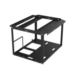 MiningeeK 24+4 HDD 오픈 에어 테스트 벤치 DIY PC 프레임, 암호화폐 채굴용 3.5인치 하드 드라이브 홀더, 치아 파밍 XCH FIL BHD, NAS... 