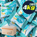 맛고을 자일리톨 캔디 대용량 사탕 사과향, 4kg, 1개 : 존맛천국