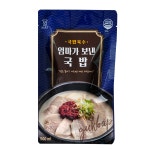 대건명가 부산맛집 돼지국밥5팩(630g 3팩+450g 2팩) 엄마가보낸국밥 사골육수 밀키트 : 엄마가 보낸 국밥
