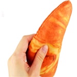 뚱이네 잡화점 크로와상모양 강아지 놀이인형 애견삑삑이 : 뚱이 잡화점