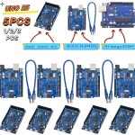 UNO R3 개발 보드 DUE 2012 ATmega328P CH340G / ATEGA16U2 케이블 포함 스트레이트 핀 헤더 : 바다글로벌28