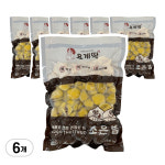 요게딱 조은밤 냉동 홀 당적밤 밤다이스 통밤 아이스박스 포함 1kg, 6개 : 굿잇츠 goodeats
