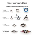 AL용 카바이드 내부 터닝 인서트 CNC 선반 공구 커터 절삭 날 CCGT09 06 12 DCGT11 07 TCGT16 09 11 16 : 구매유통552