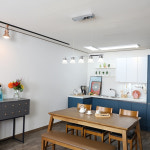 카도스 LED 펜던트 조명 40W 주방 식탁 카페 조명 실버 : 유엘조명