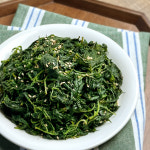 [당일조리] 30년 전통 엄마손맛 가정식수제반찬 깻잎순나물무침 300g : 장바요