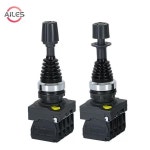 산업용 조이스틱 스위치 HKB-XD12CR/14CR/22CR/24CR 오작동 방지 스프링 리턴 모노레버 스위치HKB-XD12TCR : 폼플렉스s