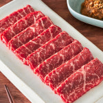 1++ 한우 육회 200g 육사시미 뭉티기 투뿔 마장동 소고기 명절 추석 설 선물 : 우메종