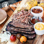 미트사이더 캠핑용 펜션용 텍사스바베큐 1kg 캠핑음식 캠핑요리 브리스킷 풀드포크 펜션음식 밀키트 캠핑밀키트 도매 납품 대용량 : 에스알비