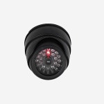 1-모형cctv-led돔 돔형 모형 CCTV 건전지 업소용 씨씨티비 페이크선 방범용 불빛 : 누리스홈