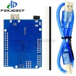 UNO R3 개발 보드 ATmega328P 칩, 16Mhz CH340 아두이노 USB 케이블 포함 스트레이트 핀 헤더 : 바다글로벌28