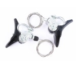 Shimano TOURNEY SL A050 왼쪽 오른쪽 A050 LB A050 RA 변속 핸들 2x7 속도 도로 자전거 핸들 바 지원 변속 핸들 : 착한불곰직구
