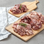 숨긴돼지 뒷고기 돈마카세 1kg 머리고기, 내장 국내산 100% : EZBUY-Shop