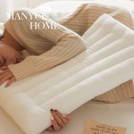 마루하치 마코토 접이식 깃털 필로우 조절 베개 워셔블 코튼 호텔 Weib하트화이트쿠션 80s텐셀 사이즈 : 48x74cm 개입 : 하이플랜