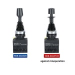 산업용 조이스틱 스위치 HKB-XD12CR/14CR/22CR/24CR 오작동 방지 스프링 리턴 모노레버 스위치HKB-XD12TCR : 폼플렉스s
