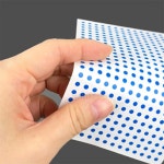 무스디자인 원형스티커 지름3mm 6매 동그라미스티커 약국소모품 : 무지개플러스