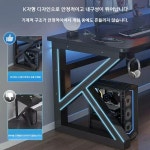 커플 2인용 컴퓨터책상 신혼부부 게임방 테이블 서재 게임용 피시방 : 엉클보부상