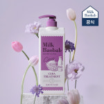 밀크바오밥 세라 샴푸+트리트먼트+바디워시 모브튤립, 1.2L, 3개 : 밀크바오밥
