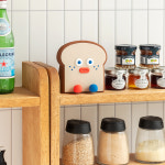 로마네 브런치브라더 토스트 실리콘 주방 오븐 장갑 냄비 손잡이 전자레인지 장갑 뚝배기 집게 : 리틀 프렌즈