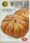 황금 맷돌 호박 30립 60립 다수확 호박죽 진흥 대림종묘농약사 : 민민이네 씨앗상점
